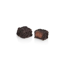 Venchi - Chocoviar Arancia - Chocolat Extra Noir Fourré à l’Orange Sanguine, 1 kg - Sans Gluten - Végétalien