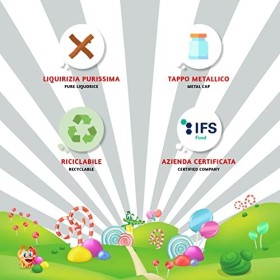 LIQUORICE ORONERO PURISSIMA TRONCHETTO 6 POTS 100 GR