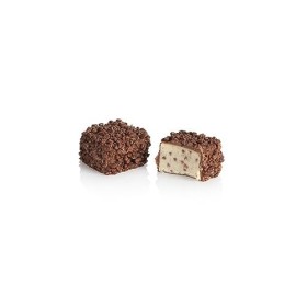 Venchi - Chocoviar Stracciatella - Chocolat au Lait Fourré à la Crème et Nibs, 1 kg - Sans Gluten