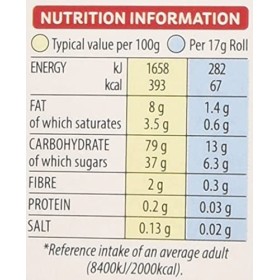 Kelloggs Lot de 10 bobines de fruits à la pomme et à la fraise 10 x 5 x 17 g