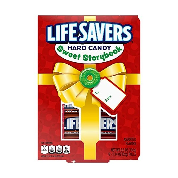 LIFE SAVERS Five Flavor Story Livre de Noël 6,8 cm