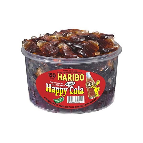HARIBO - Happy Cola Lot de 6 6 x 1200 g 