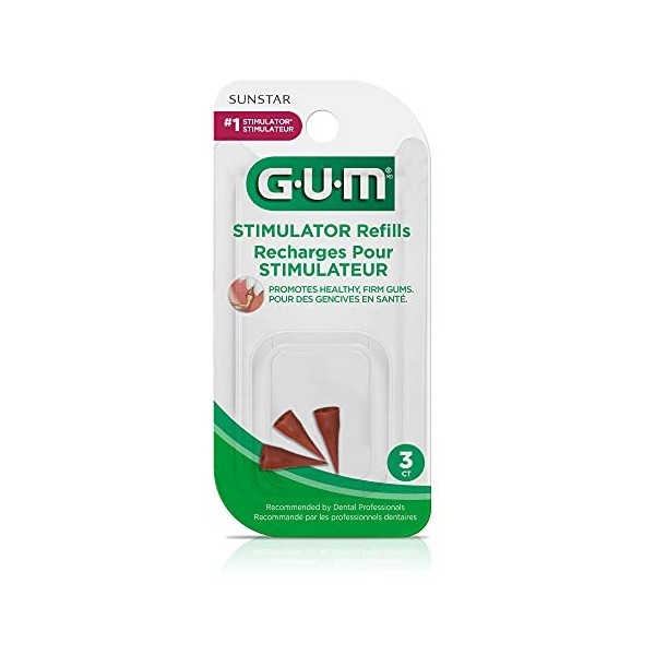 GUM Stimulator Refills -3ct by GUM