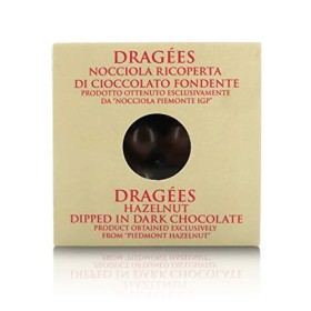 Dragées aux Noisettes du Piémont IGP Enrobées de Chocolat Noir 66%, Pralinés aux Fruits Secs - 650g