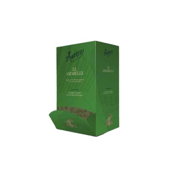 Amarelli - Gomme de réglisse et menthe - sans sucre - boite carton - 600 g