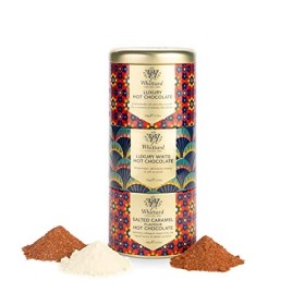 Whittard of Chelsea | Coffret cadeau de Noël pour homme et femme | Chocolat au lait, chocolat blanc et chocolat au caramel sa