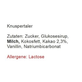 5 kg de bonbons croustillants