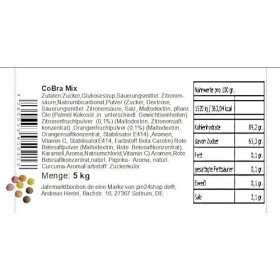 5 kg de bonbons pétillants CoBra Mix