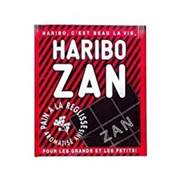 Haribo Pain ZAN - confiserie a la reglisse - 60 pieces - 720g