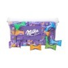 Milka - Boîte de Chocolat Milka - Mini Chocolat Noel Individuel à Offrir ou Partager - Mix Chocolat Milka Leo Go, Milka Momen
