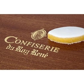 Confiserie du Roy René - Boîte Losange 36 Calissons dAix en Provence - 475 Gr
