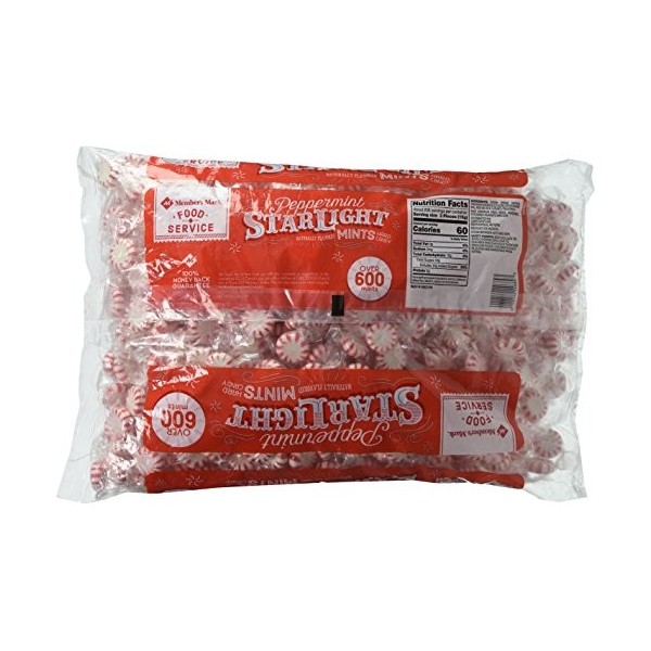 PEPPERMINT STARLIGHT MINTS 600 Mints