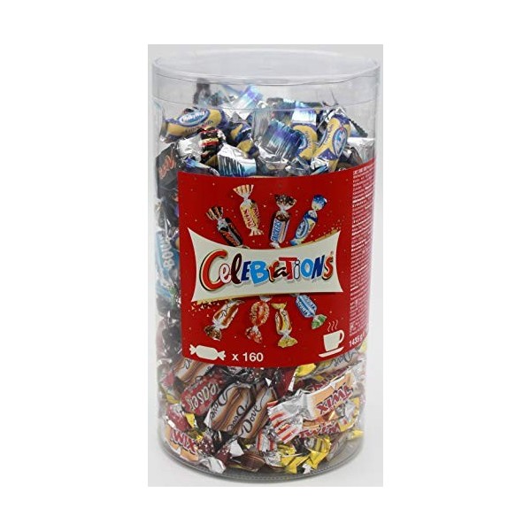 CELEBRATIONS 160 chocolats - 1.435kgs - lot de 3