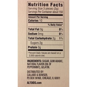 Altoids Peppermint, 1.76 oz 12-count 