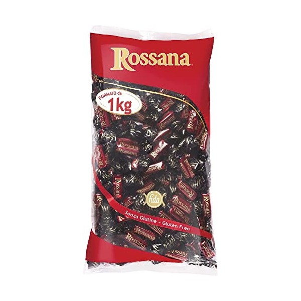 Rossana Lot de 4 bonbons remplis de noix de coco 150 g