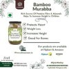 Verem AL MASNOON Murabba en bambou fait maison aide à augmenter la hauteur de croissance des pousses de bambou Murabba | Bans