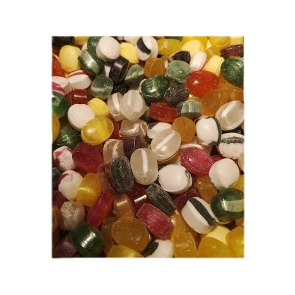 Mélange de bonbons pour hamburger - sans sucre - 5 kg