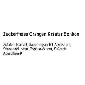 5 kg de bonbons aux fruits à lorange sans sucre
