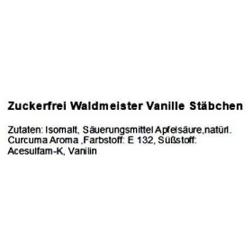 5 kg aspérule vanille bâtonnets sans sucre