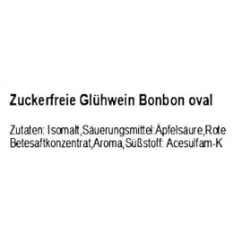 5 kg bonbon vin chaud rouge sans sucre