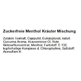 5 kg de mélange eucalyptus-menthol-menthe sans sucre