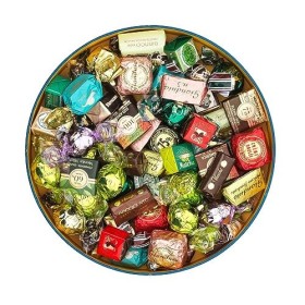 Venchi - Collection Baroque - Boîte à Chapeau Cadeau avec Chocolats Assortis, 708 g - Idée Cadeau - Sans Gluten