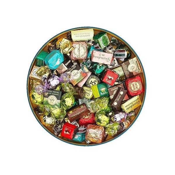 Venchi - Collection Baroque - Boîte à Chapeau Cadeau avec Chocolats Assortis, 708 g - Idée Cadeau - Sans Gluten