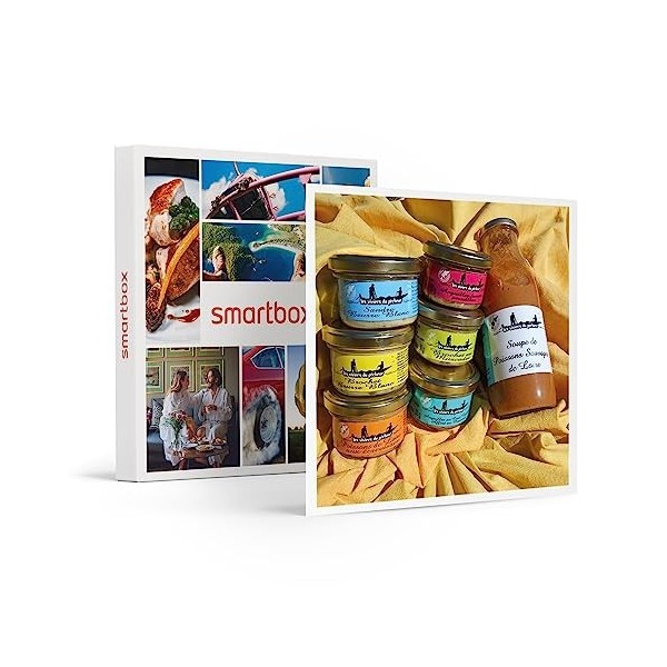 Smartbox - Coffret Cadeau - Panier dégustation découverte avec 10 Produits d’Excellence de Loire-Atlantique - idée Cadeau Ori