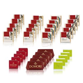 Domori Ballotin De Chocolats À Offrir : Gianduiotti, Napolitains Et Cremini Assortis, 565 Grammes - Collection Nº 8