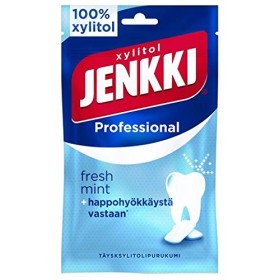 Cloetta Jenkki Xylitol Professional Freshmint Chewing-gum 10 Packs of 90g