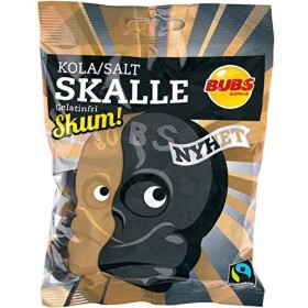 Bubs Skull Salty Foam Réglisse 24 Packs of 90g