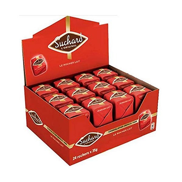 Rocher Suchard Lait lot de 4 