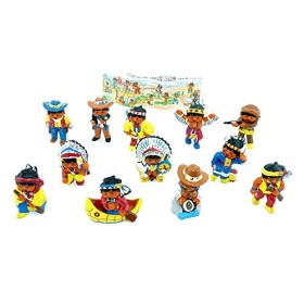 Kinder Überraschung Haribo Far West Figurines avec BPZ [Société Haribo]