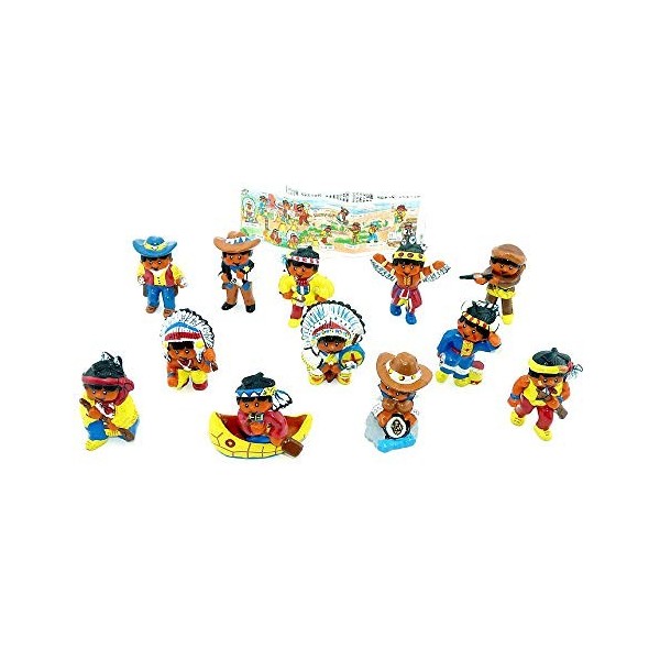 Kinder Überraschung Haribo Far West Figurines avec BPZ [Société Haribo]