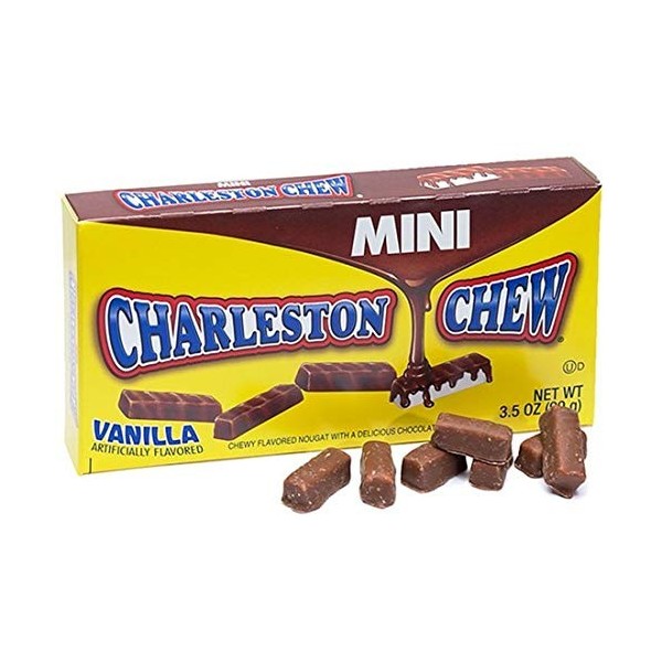 Charleston Chew Lot de 3 boîtes de théâtre aromatisées à la vanille 90 ml SET OF 3