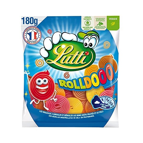 Lutti Rolldooo, 180 g Lot de 1 