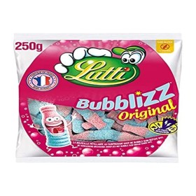 Lutti Bubblizz Original Gomme à Mâcher, 250 g & Long Fizz 200g