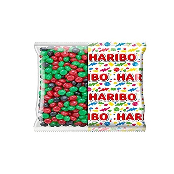 HARIBO - Fraizibus - Bonbons Dragéifiés Aromatisés aux Fruits Rouges - Sachet Vrac 2 kg