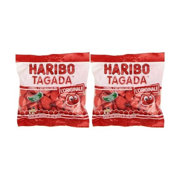 Haribo Tagada 120 g Lot de 2 