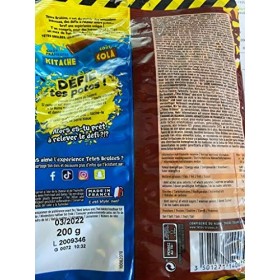 Verquin Bonbons Barres Goûts Framboise