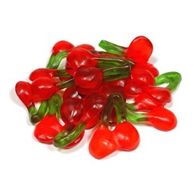 Haribo Happy Cherries, Bonbons, Bonbons Gélifiés, Bonbons Fruités, en Sachet, Paquet, 200 g