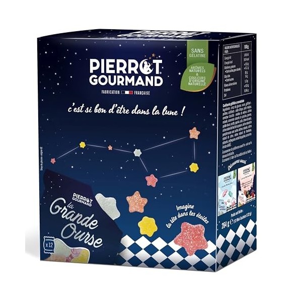 Pierrot Gourmand - Boîte12 Mini Sachets GRANDE OURSE - 264g