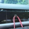 MISOYE 2 Crochets Voiture, Crochets Rangement pour Voiture Porte-clés Organisateur Cintre en Métal, Crochets Universels pour 