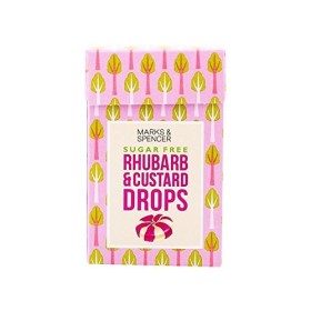 Marks & Spencer Sucre Et Crème Anglaise Rhubarbe Sans Gouttes 42G Pack de 2 