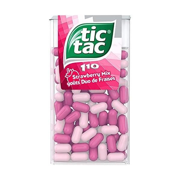 Tic Tac Bonbons duo de fraises
