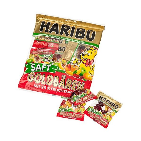 Haribo - Bonbons Minis Ours dOr au jus de fruits - 220 g