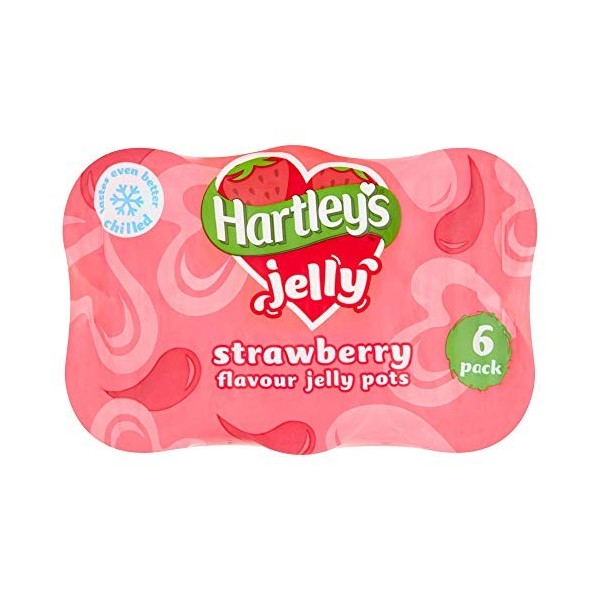 Hartleys Jelly Fraise 6 x 125 g