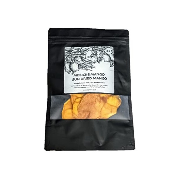 2 x 100 g de mangue sèche provenant de lOuest du Mexique, goût exquis