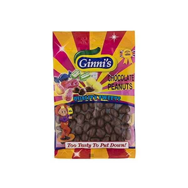 Cacahuètes au Chocolat Ginni - 90 g - Paquet de 1