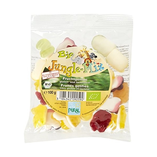 Pural Mix-Jungle Bonbons Bio 100 g